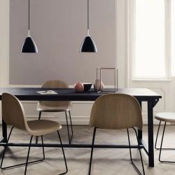 Gubi Bestlite BL9 M 21 Hanglamp - Messing & Mat grijs