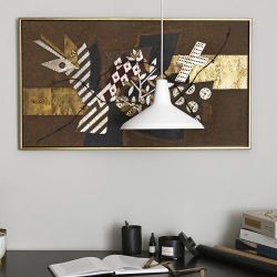 Gubi G-10 Hanglamp - Messing & Zwart