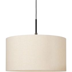 Gubi Gravity Large 60 Hanglamp - Messing & Canvas wit