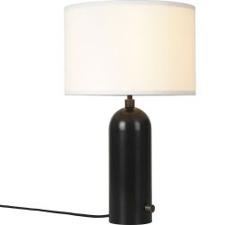 Gubi Gravity Small Tafellamp - Zwart staal & Wit