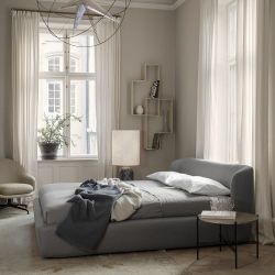 Gubi Gravity XL High Vloerlamp - Grijs marmer & Wit