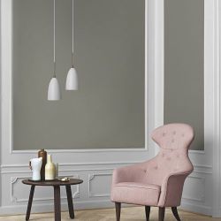 Gubi Grasshoppa Hanglamp - Messing & Mat zwart