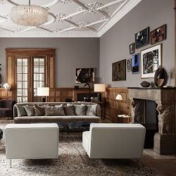 Gubi Grasshoppa Tafellamp - Messing & Oester wit