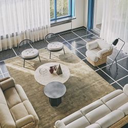 Gubi Grasshoppa Vloerlamp - Olijf bruin