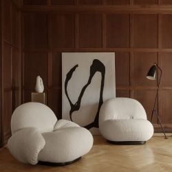 Gubi Grasshoppa Vloerlamp - Oester wit