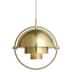 Gubi Multi-Lite Hanglamp - Glanzend messing