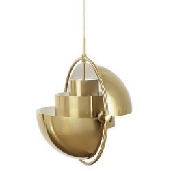 Gubi Multi-Lite Hanglamp - Glanzend messing