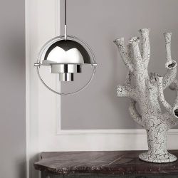 Gubi Multi-Lite Small Hanglamp - Chroom