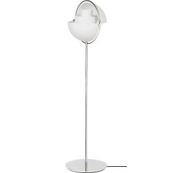 Gubi Multi-Lite Vloerlamp - Chroom & Mat wit