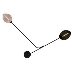 Gubi Satellite Wandlamp - Zwart & Wit