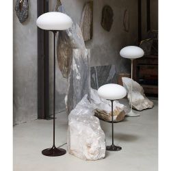 Gubi Stemlite H150 Vloerlamp - Zwart chroom