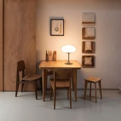 Gubi Stemlite H42 Tafellamp - Zwart chroom