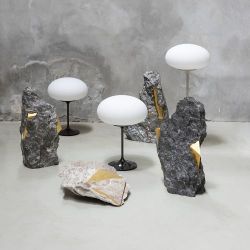 Gubi Stemlite H42 Tafellamp - Zwart chroom