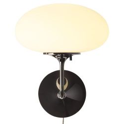 Gubi Stemlite Wandlamp - Zwart chroom