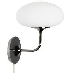 Gubi Stemlite Wandlamp - Zwart chroom