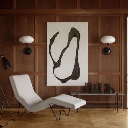 Gubi Stemlite Wandlamp - Zwart chroom