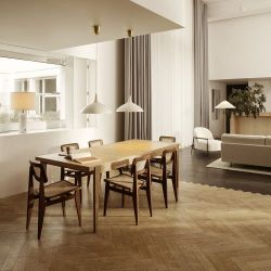 Gubi Tynell 1965 Hanglamp - Messing & Mat zwart