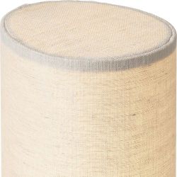 Gubi Unbound H80 Vloerlamp - Grijs marmer & Canvas wit