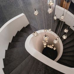 Bomma Soap Mini 6 pcs Hanglamp - 3x Helder 3x Mat glas