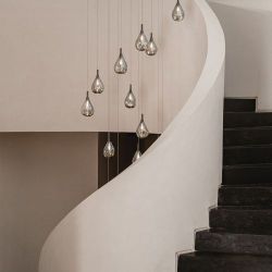 Bomma Soap Mini Single Hanglamp - Goud glas - Antraciet fitting