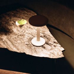 Flos Gustave Tafellamp - Gepolijst zilver