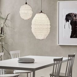 LE KLINT Caleo 1 Paper Hanglamp - Wit/Brons