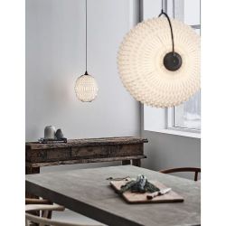 LE KLINT Caleo 1 Paper Hanglamp - Wit/Brons