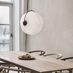 LE KLINT Caleo Original Paper Hanglamp - Wit/Brons