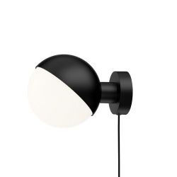 Louis Poulsen VL Studio Wandlamp - Zwart - Met draad