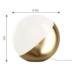 Louis Poulsen VL Studio 32 Tafellamp - Messing