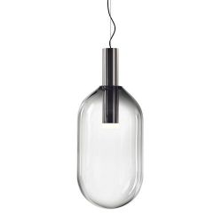 Bomma Phenomena Hanglamp - Capsule - Rook grijs - zilver