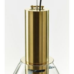 Bomma Phenomena Hanglamp - Large Ball - Helder - geborsteld goud