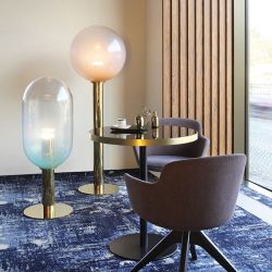Bomma Phenomena Vloerlamp - Capsule - Mint - goud