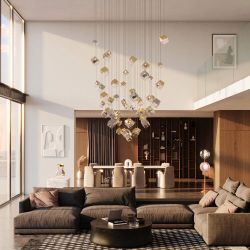 Bomma Pyrite 26 pcs Round Hanglamp - 13x goud 13x zilver