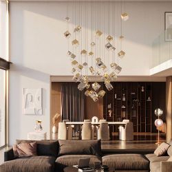 Bomma Pyrite 3 pcs Hanglamp - Goud