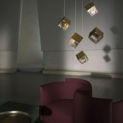 Bomma Pyrite 6 pcs Hanglamp - 3x goud 3x zilver