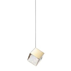 Bomma Pyrite Small Hanglamp - Goud - geborsteld goud