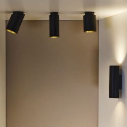 DCW Editions Tobo W65 Wandlamp - Zwart