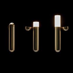 DCW Editions ISP Wandlamp - Rechts - Gelakt messing