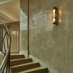 DCW Editions In The Tube 100-350 Wandlamp - Goud - Gouden mesh - Transparante stop