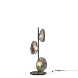 Bocci 73.3 Short Vloerlamp - Donkergrijs - Zwarte base