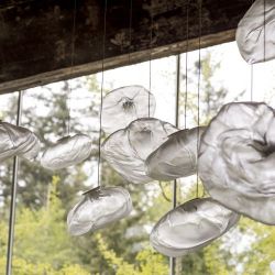 Bocci 73.1 Random Hanglamp - Transparant - 7 mm plafondkapje