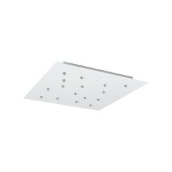Bocci 73.16V Random Hanglamp - Transparant - Vierkante plafondkap