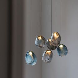 Bocci 73.5V Random Hanglamp - Blauw