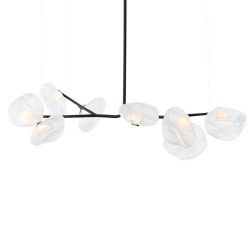 Bocci 73.8 Armature Hanglamp - Transparant - 8 lampen - 89 cm hoog