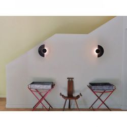 DCW Editions Midnight 505 Solid Wandlamp - Zwart