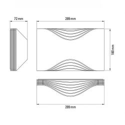 DCW Editions Respiro L Wandlamp - Goud