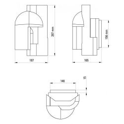 DCW Editions Soul Story 1 Wandlamp - Wit