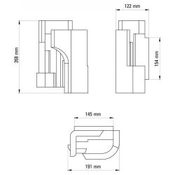 DCW Editions Soul Story 4 Wandlamp - Wit
