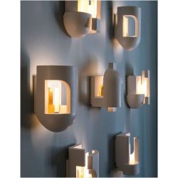 DCW Editions Soul Story Angle 1 Wandlamp - Wit